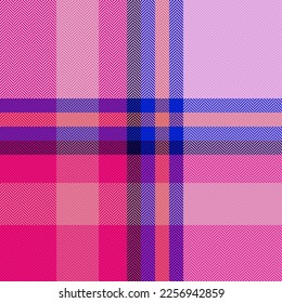 Vector textile seamless. Background tartan check. Fabric pattern texture plaid in red and dark colors.