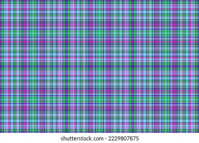 Vector textile tartan. Fabric check background. Seamless texture pattern plaid in light and pink colors.