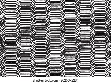 Vector texture. Abstract grungy overlay background. Distressed vector illustration. Black on white. EPS10