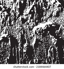 Vector texture abstract material for background decoration, black and white texture chaotic textured background