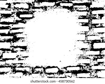  Vector texture, abstract shape, brick, poster for your design. Urban  Background.  Illustration for create grunge Effect  