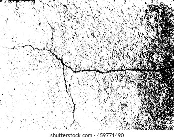  Vector texture, abstract shape, dust, scratch, crack, dirty, splatter, poster for your design. Urban  Background.  Illustration for create grunge Effect
