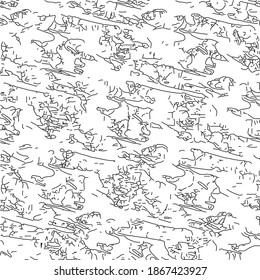 Vector  texture, background. Abstract, dirty design, cracked looking, on white.