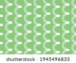 Vector texture background, seamless pattern. Hand drawn, green and white colors.