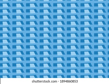 Vector texture background, seamless pattern. Hand drawn and blue colors.