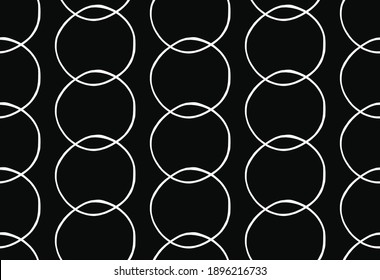 Vector texture background, seamless pattern. Hand drawn, black and white colors.