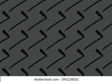 Vector texture background, seamless pattern. Hand drawn, grey and black colors.