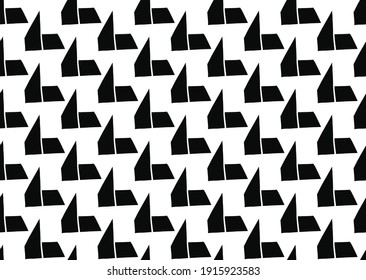 Vector texture background, seamless pattern. Hand drawn, black and white colors.