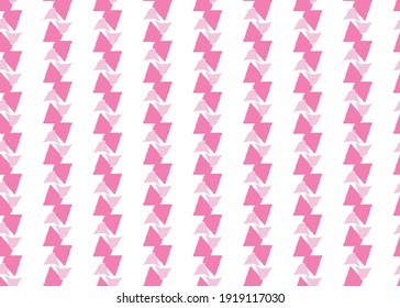 Vector texture background, seamless pattern. Hand drawn, pink and white colors.