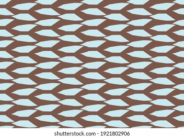 Vector texture background, seamless pattern. Hand drawn, brown and blue colors.