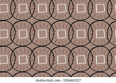 Vector texture background, seamless pattern. Hand drawn, brown, white and black colors.