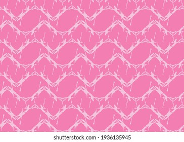 Vector texture background, seamless pattern. Hand drawn and pink colors.