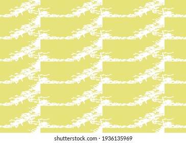Vector texture background, seamless pattern. Hand drawn, yellow and white colors.