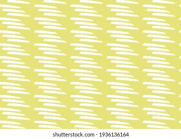 Vector texture background, seamless pattern. Hand drawn, yellow and white colors.