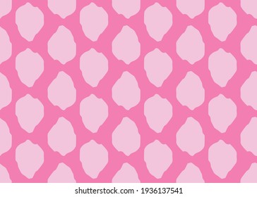 Vector texture background, seamless pattern. Hand drawn and pink colors.