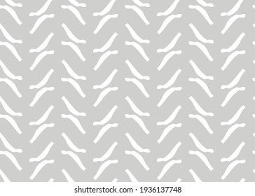 Vector texture background, seamless pattern. Hand drawn, grey and white colors.