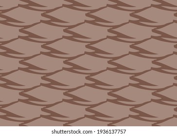 Vector texture background, seamless pattern. Hand drawn and brown colors.