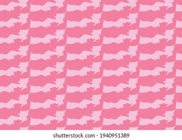 Vector texture background, seamless pattern. Hand drawn and pink colors.