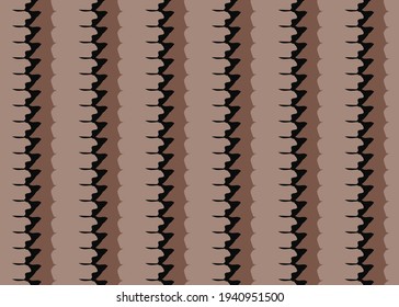 Vector texture background, seamless pattern. Hand drawn, brown and black colors.