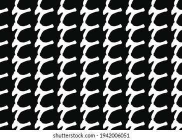 Vector texture background, seamless pattern. Hand drawn, black and white colors.