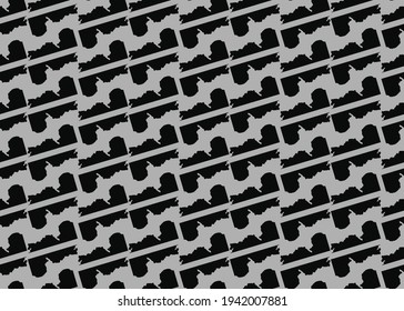 Vector texture background, seamless pattern. Hand drawn, black and grey colors.