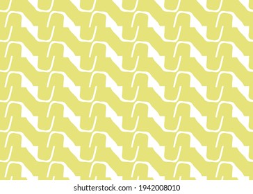 Vector texture background, seamless pattern. Hand drawn, yellow and white colors.