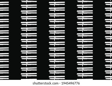 Vector texture background, seamless pattern. Hand drawn, black and white colors.