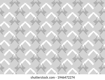 Vector texture background, seamless pattern. Hand drawn, grey and white colors.