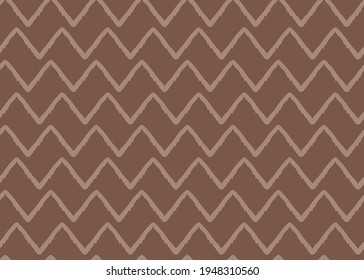 Vector texture background, seamless pattern. Hand drawn and brown colors.