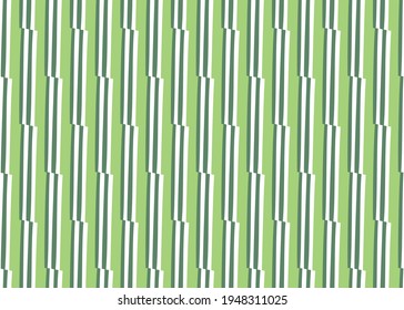 Vector texture background, seamless pattern. Hand drawn, green and white colors.