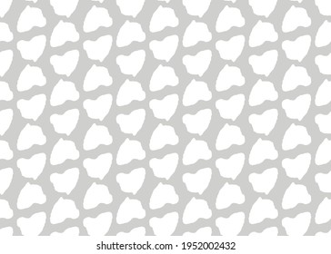 Vector texture background, seamless pattern. Hand drawn, grey and white colors.
