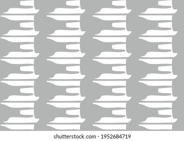 Vector texture background, seamless pattern. Hand drawn, grey and white colors.