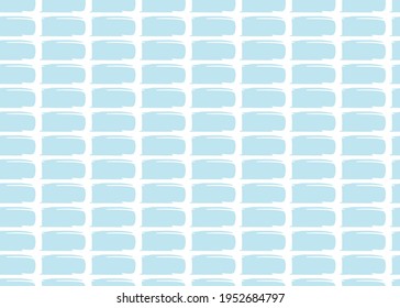Vector texture background, seamless pattern. Hand drawn, blue and white colors.