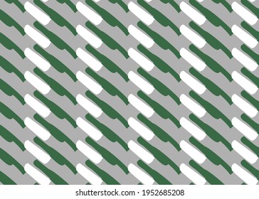 Vector texture background, seamless pattern. Hand drawn, grey, green and white colors.