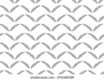 Vector texture background, seamless pattern. Hand drawn, grey and white colors.