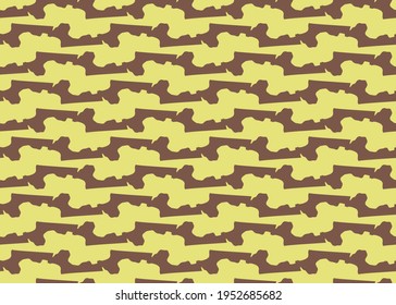 Vector texture background, seamless pattern. Hand drawn, yellow and brown colors.