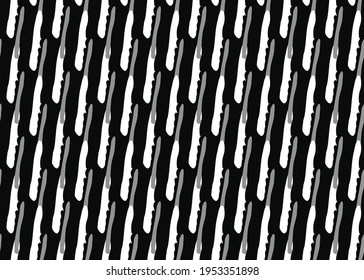 Vector texture background, seamless pattern. Hand drawn, black, grey and white colors.