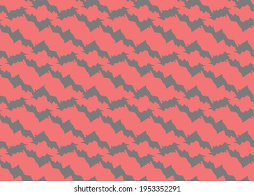 Vector texture background, seamless pattern. Hand drawn, red and grey colors.