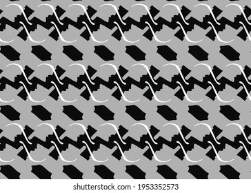 Vector texture background, seamless pattern. Hand drawn, grey, black and white colors.