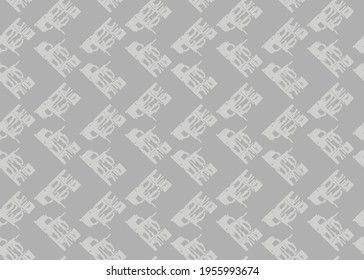 Vector texture background, seamless pattern. Hand drawn and grey colors.