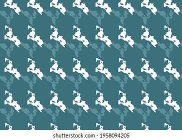 Vector texture background, seamless pattern. Hand drawn, blue and white colors.
