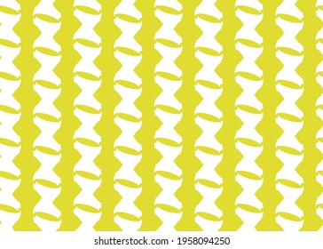 Vector texture background, seamless pattern. Hand drawn, yellow and white colors.