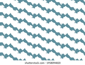 Vector texture background, seamless pattern. Hand drawn, blue and white colors.