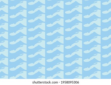 Vector texture background, seamless pattern. Hand drawn and blue colors.