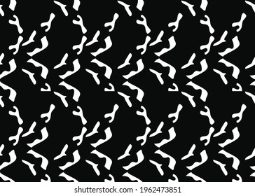 Vector texture background, seamless pattern. Hand drawn, black and white colors.