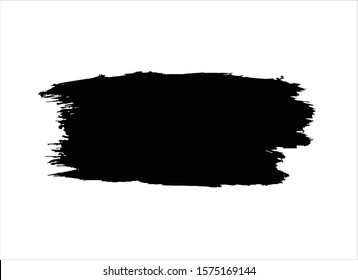 vector texture black ink paint stroke background
