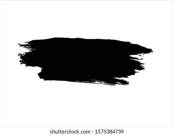 vector texture black ink paint stroke background