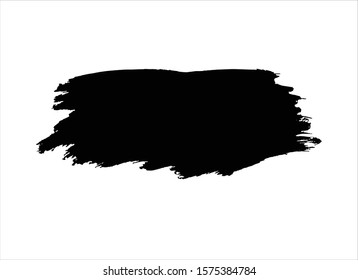vector texture black ink paint stroke background
