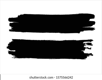 vector texture black ink paint stroke background