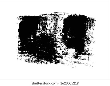 vector texture black ink paint stroke background